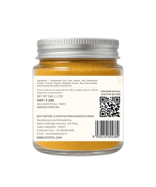 Ecotyl: Chandan Teeka  50gm