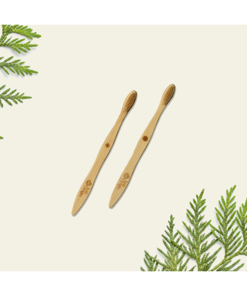 Soil Origin: Ultra Soft Bamboo Toothbrush  Set of 4
