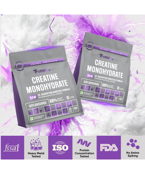 TruNativ: Micronised Creatine  Unflavoured   100gm