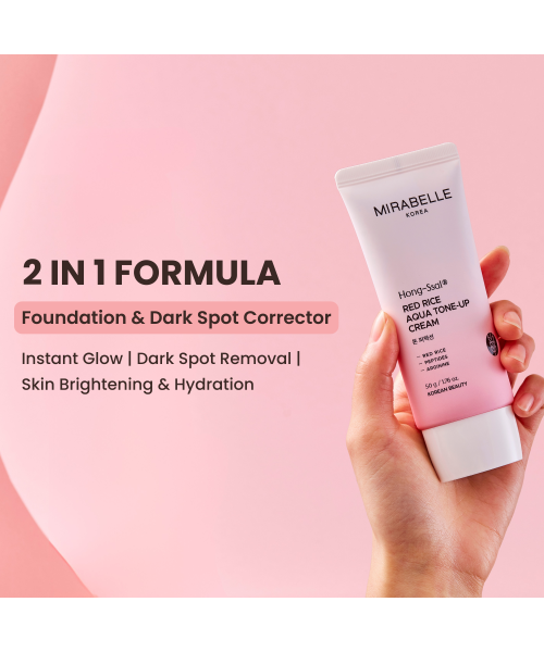 Mirabelle: Red Rice Aqua Tone Up Cream