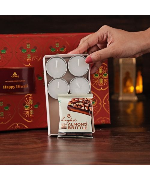 Omay Foods: Mixed Delights Diwali Gift Box  1200gm