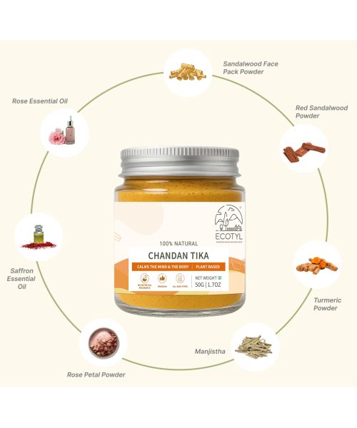 Ecotyl: Chandan Teeka  50gm