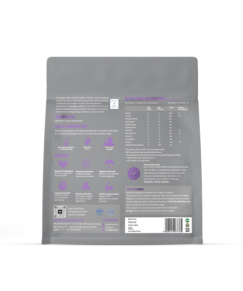 TruNativ: Micronised Creatine  Unflavoured   100gm