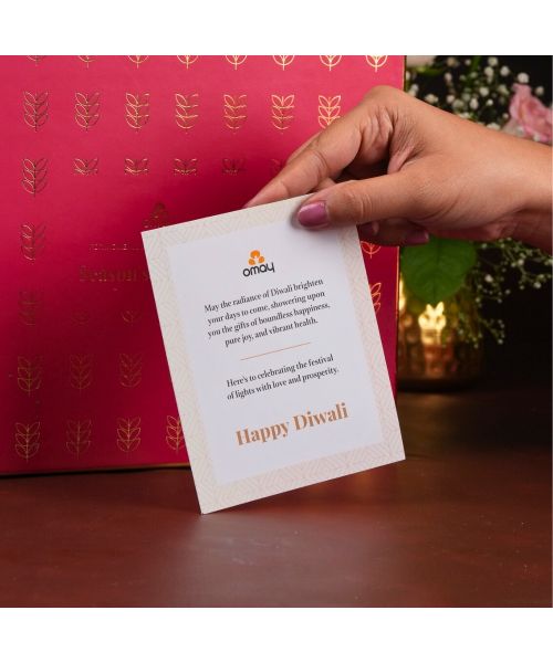 Omay Foods: Diwali Bliss Gift Box 1400gm