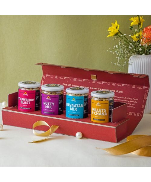 Omay Foods: Gourmet Sancks Gift Box  500gm