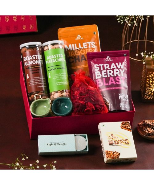 Omay Foods: Diwali Bliss Gift Box 1400gm