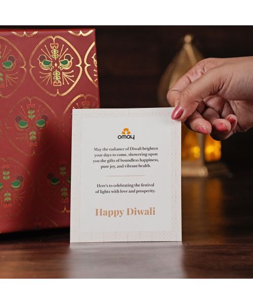 Omay Foods: Mixed Delights Diwali Gift Box  1200gm