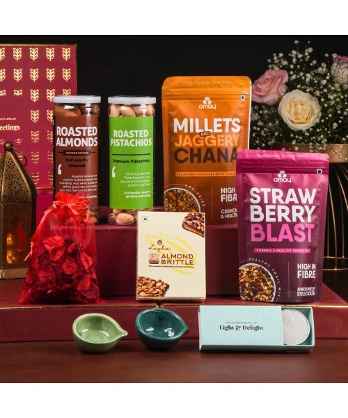 Omay Foods: Diwali Bliss Gift Box 1400gm