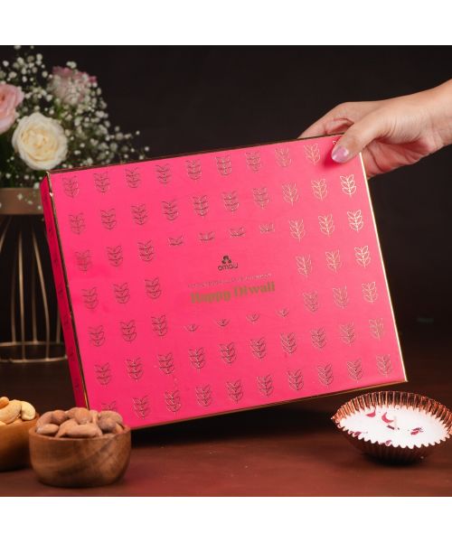 Omay Foods: Diwali Bliss Gift Box 1400gm