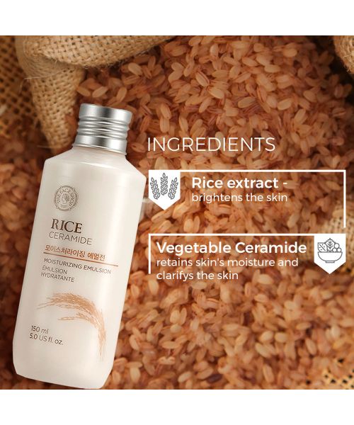 The Face Shop: Rice & Ceramide Moisturizing Emulsion - 150ml
