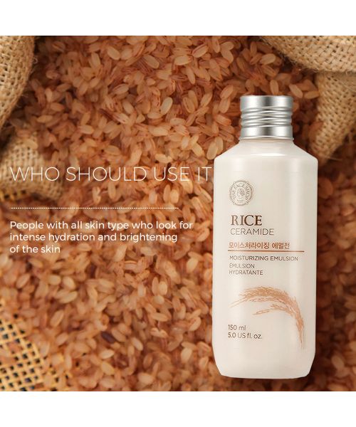 The Face Shop: Rice & Ceramide Moisturizing Emulsion - 150ml