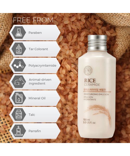 The Face Shop: Rice & Ceramide Moisturizing Emulsion - 150ml