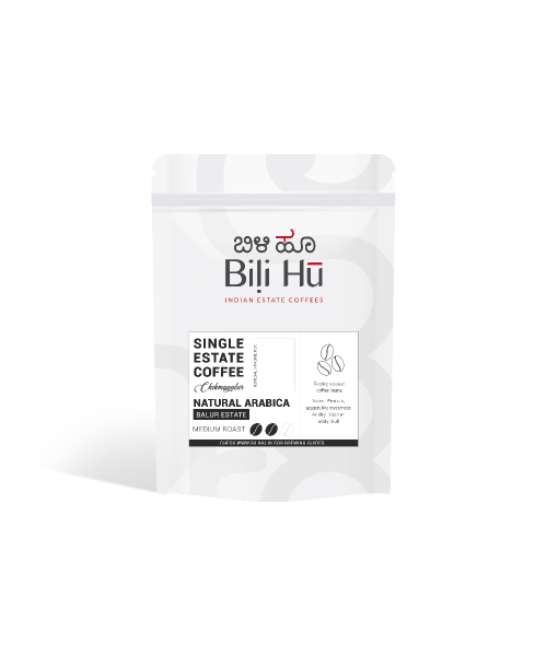 Bili HU: Single Estate Coffee BALUR ESTATE - 200 gm (Pack of 1)