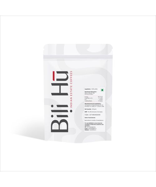 Bili HU: Single Estate Coffee BALUR ESTATE - 200 gm (Pack of 1)