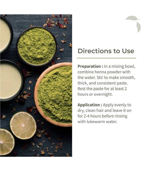 Ecotyl: Henna Powder | Natural Hair Dye | Hair Strengthening | 100gm