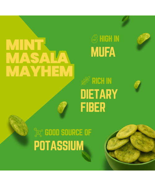 Fabeato: Banana Chips Pudhina Punch Flavor No Palm Oil, No MSG, 70gm  Pack of 3