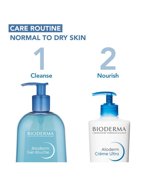 Bioderma: Atoderm Creme Ultra-Nourishing - Moisturizer For Normal To Sensitive Dry Skin, 500ml