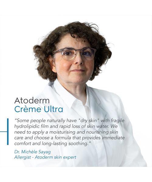 Bioderma: Atoderm Creme Ultra-Nourishing - Moisturizer For Normal To Sensitive Dry Skin, 500ml