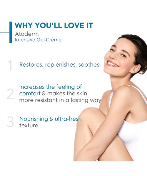 Bioderma: Atoderm intensive gel creme for anti itching lipid replenishing treatment 200ml