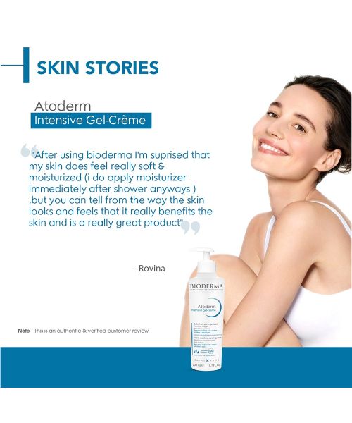 Bioderma: Atoderm intensive gel creme for anti itching lipid replenishing treatment 200ml