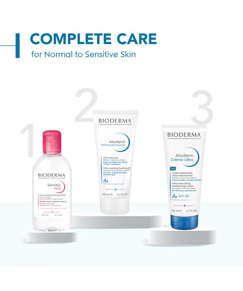 Bioderma: Atoderm Intensive Gel moussant Ultra-Soothing Shower Gel Very Dry To Atopic Skin, 200ml