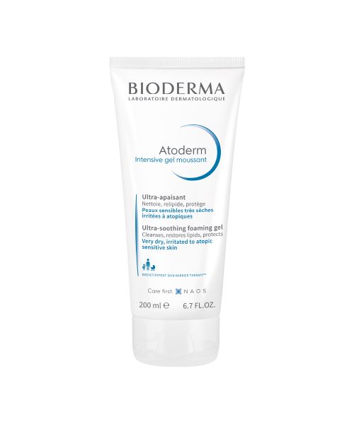 Bioderma: Atoderm Intensive Gel moussant Ultra-Soothing Shower Gel Very Dry To Atopic Skin, 200ml