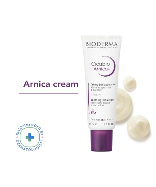 Bioderma: Cicabio arnica sos soothing cream skin damage baby children adult 40ml