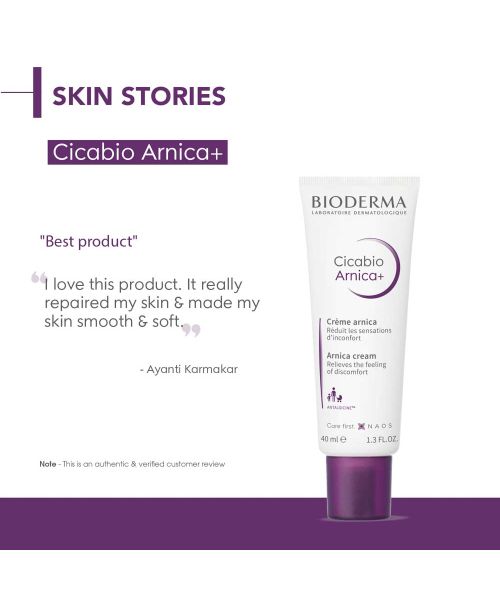 Bioderma: Cicabio arnica sos soothing cream skin damage baby children adult 40ml