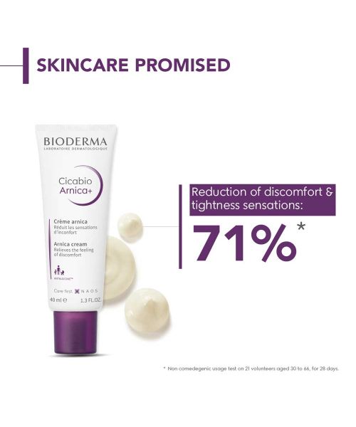Bioderma: Cicabio arnica sos soothing cream skin damage baby children adult 40ml