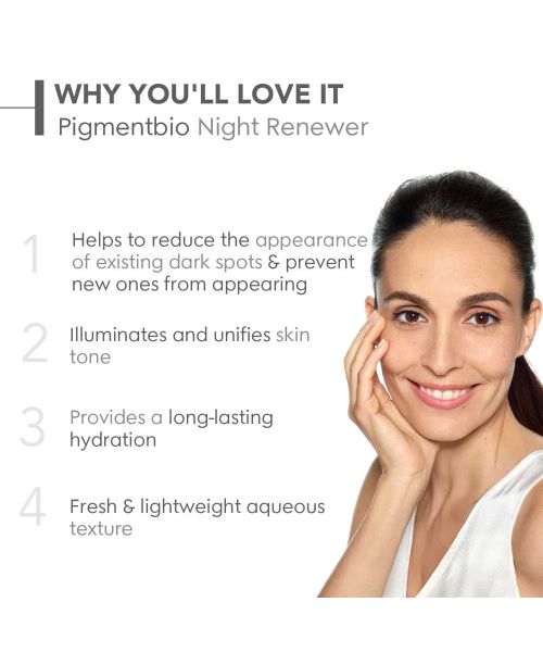Bioderma: Pigmentbio night renewer brightening overnight cream for skin prone to pigmentation disorders 50 ml