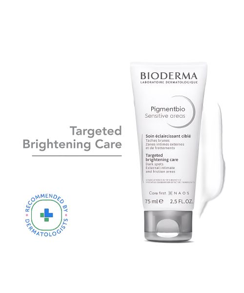 Bioderma: Pigmentbio sensitive areas external intimate and friction areas brightening care 75ml