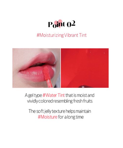 Etude: Dear Darling Water Gel Tint 05 Dracula red