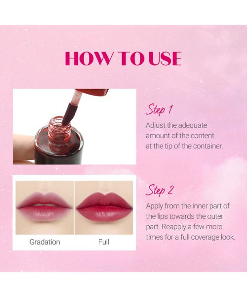 Etude: Dear Darling Water Tint 04 Red Grapefruit Ade