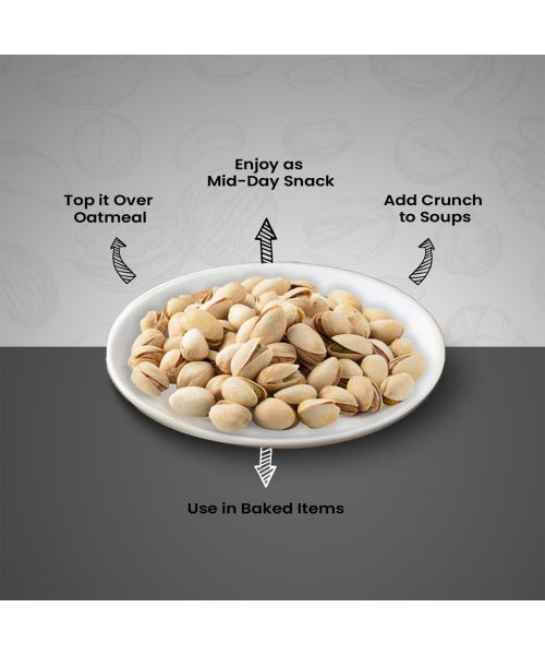Nutraj: California Roasted & Salted Pistachios - 250gm