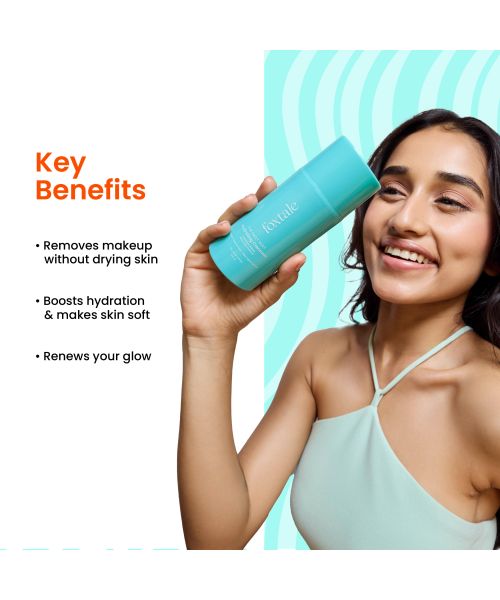 Foxtale: Hydrating Cleanser And Make-Up Remover, With Hyaluronic Acid   100ml