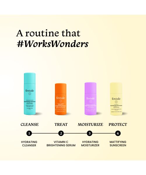 Foxtale: SPF 70 Gel-Cream Sunscreen for Oily Skin with PA++++ & Niacinamide  15ml