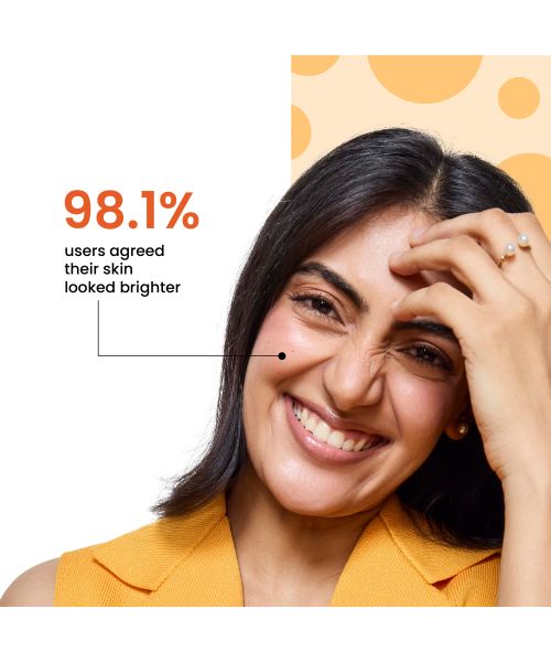 Foxtale: Glow Sunscreen SPF 50 PA++++ with Vitamin C & Niacinamide for a Dewy Glow  50ml