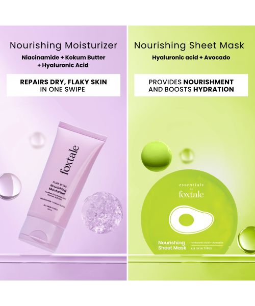 Foxtale: Glow Getter Skincare Gift Set, Hydrating & Brightening Skincare Kit   