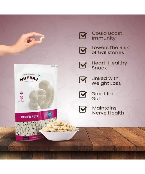 Nutraj: Cashew (Kaju) 500gm (250gm x 2)
