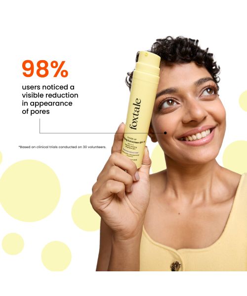 Foxtale: SPF 70 Gel-Cream Sunscreen for Oily Skin with PA++++ & Niacinamide   50ml