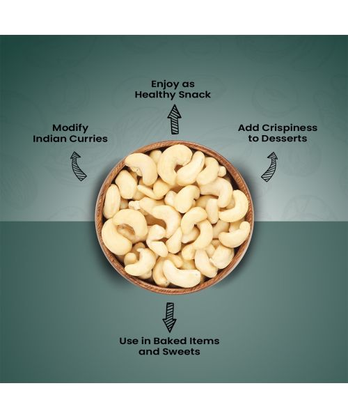 Nutraj: cashew (Kaju) 800gm (400gm x 2)