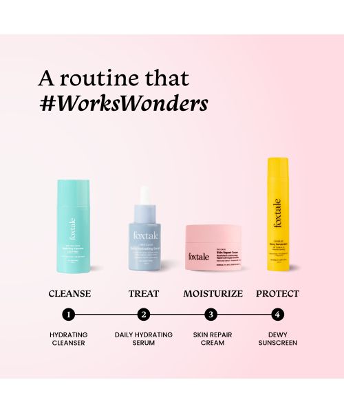 Foxtale: Skin Repair Cream With Olive Leaf Extract, Provitamin B5 & Niacinamide   50ml