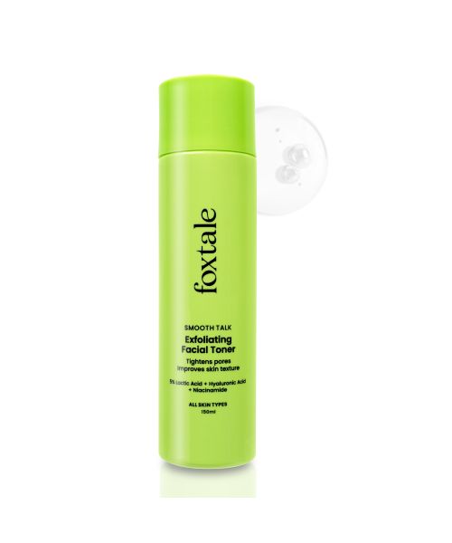 Foxtale: Exfoliating Toner with 5% Latic Acid & Niacinamide   150ml