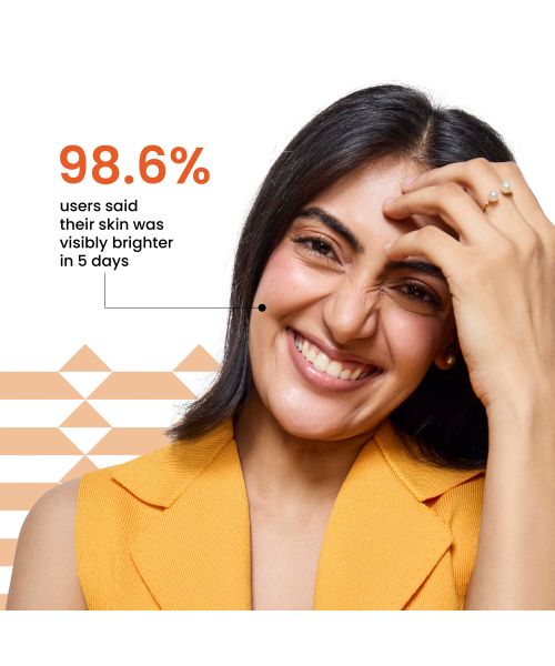 Foxtale: Brightening Vitamin C Face Serum With L-Ascorbic Acid And Vitamin E For Glowing Skin   30ml