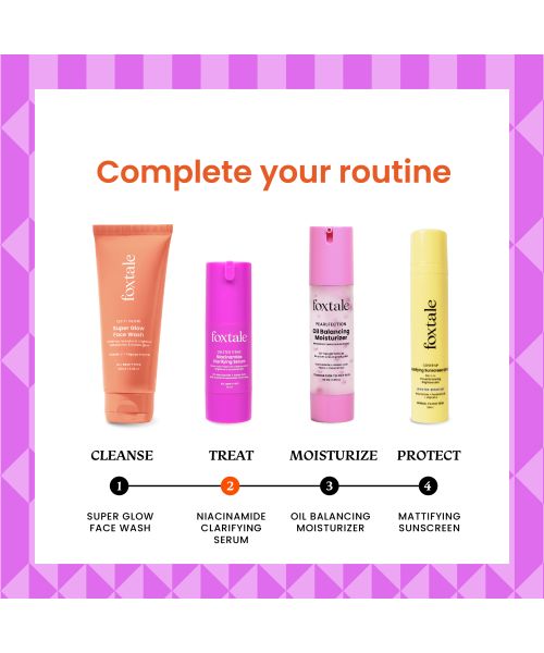 Foxtale: 12% Niacinamide Serum with Azelaic Acid for Oil Control & Brightening   30ml