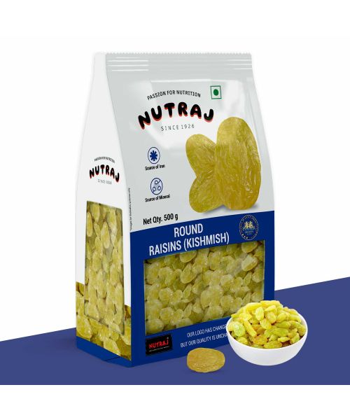 Nutraj: Round Raisin 500g