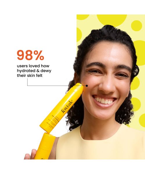 Foxtale: Dewy Sunscreen SPF 70 PA++++ With Niacinamide + Provitamin B5 + Vitamin E   50ml