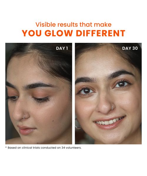 Foxtale: Vitamin-C Super Glow Moisturiser With Niacinamide & Peptides  50ml