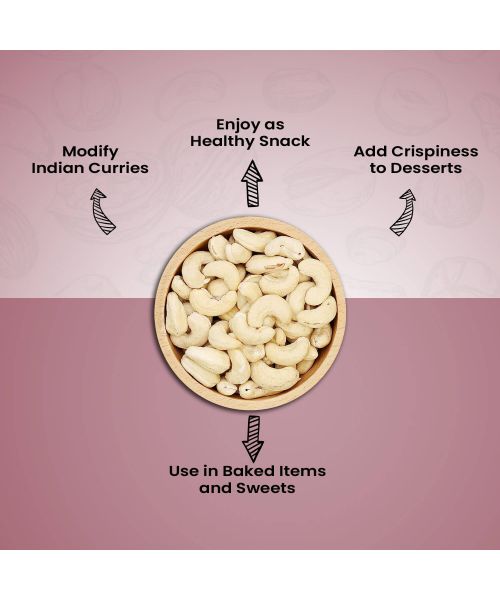 Nutraj: Cashew (Kaju) 500gm (250gm x 2)