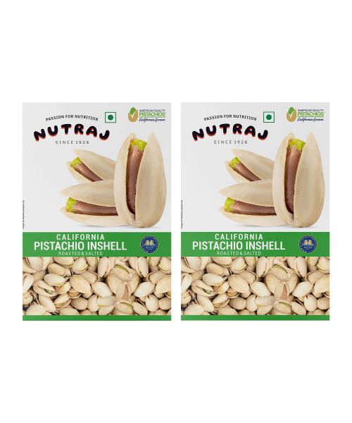 Nutraj: Pistachios Inshell Roasted Salted 200gm, Pista